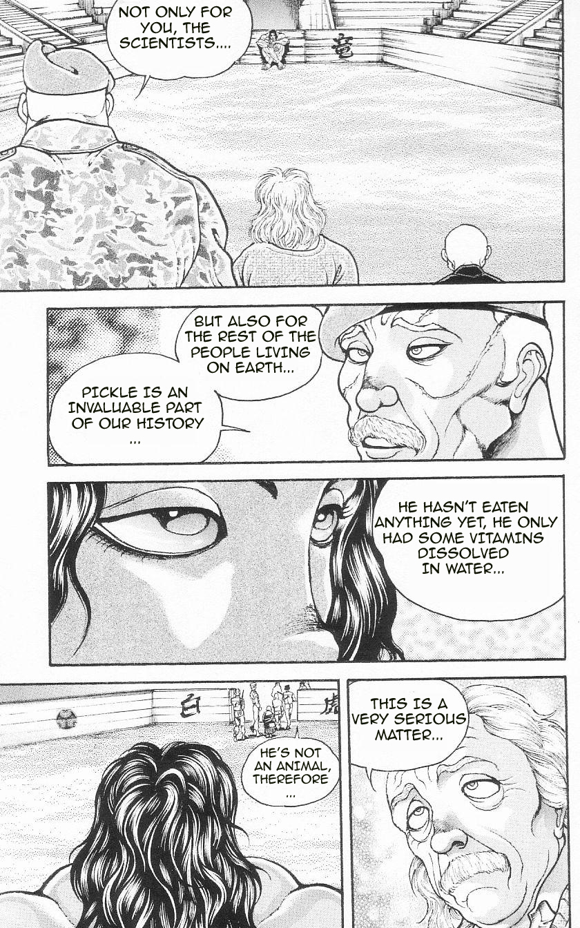 Hanma Baki Chapter 12.90 page 13 - Vol.12 Chapter 90: The Refusal of the Warrior