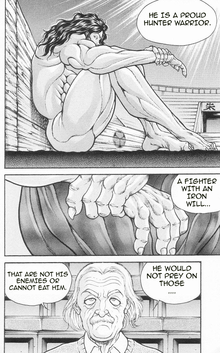 Hanma Baki Chapter 12.90 page 14 - Vol.12 Chapter 90: The Refusal of the Warrior