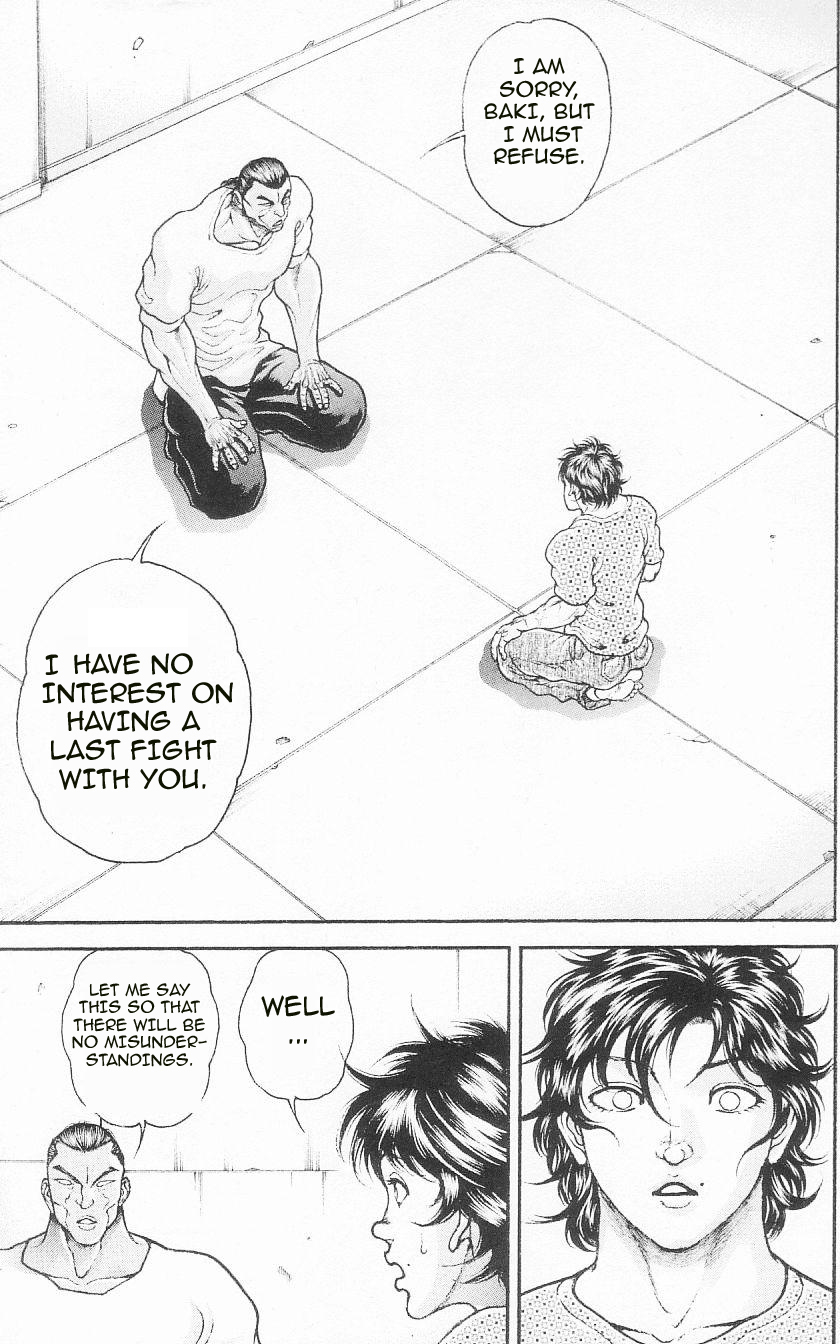 Hanma Baki Chapter 12.90 page 3 - Vol.12 Chapter 90: The Refusal of the Warrior