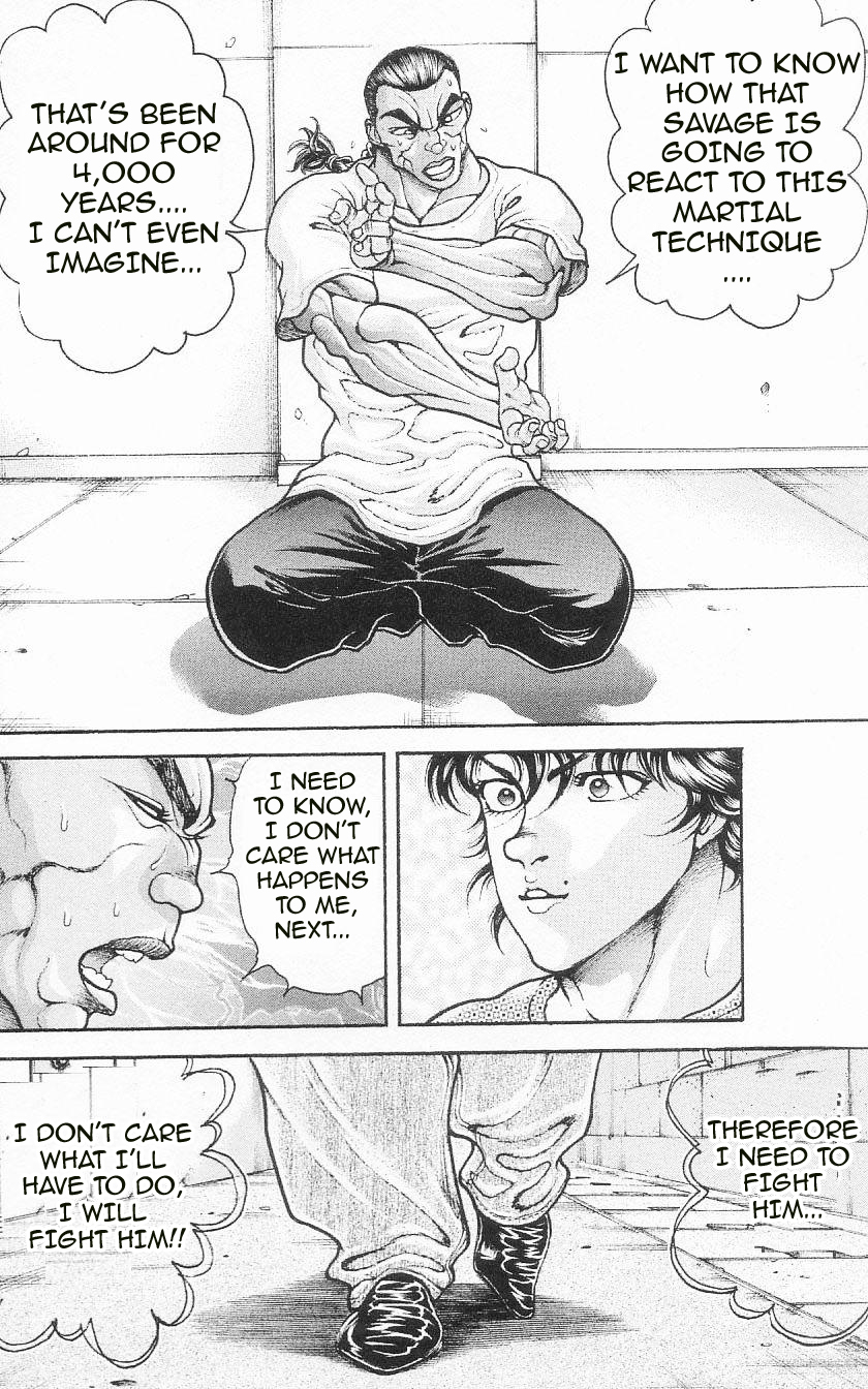 Hanma Baki Chapter 12.90 page 8 - Vol.12 Chapter 90: The Refusal of the Warrior