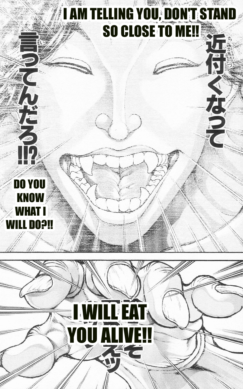 Hanma Baki Chapter 12.91 page 11 - Vol.12 Chapter 91: Jest