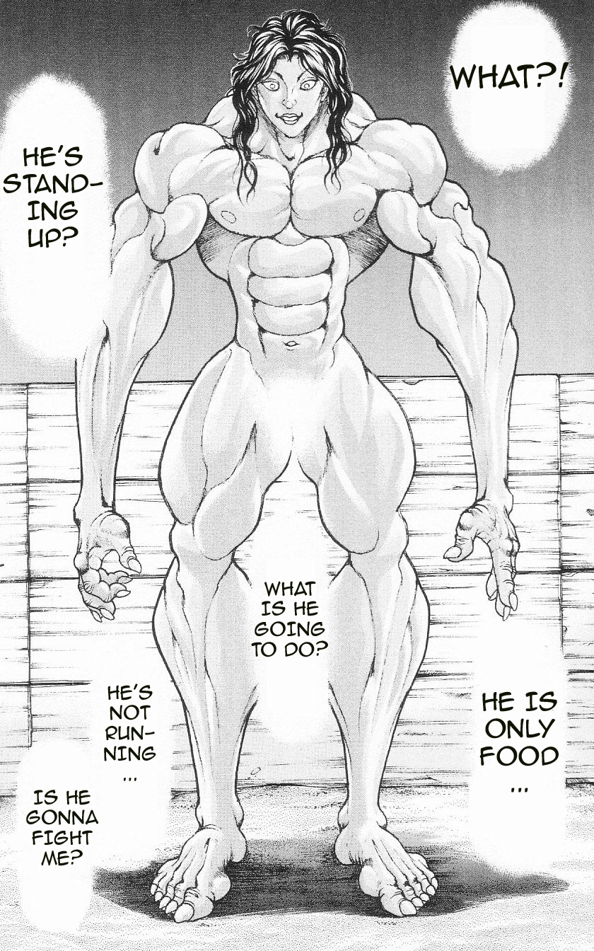 Hanma Baki Chapter 12.91 page 9 - Vol.12 Chapter 91: Jest