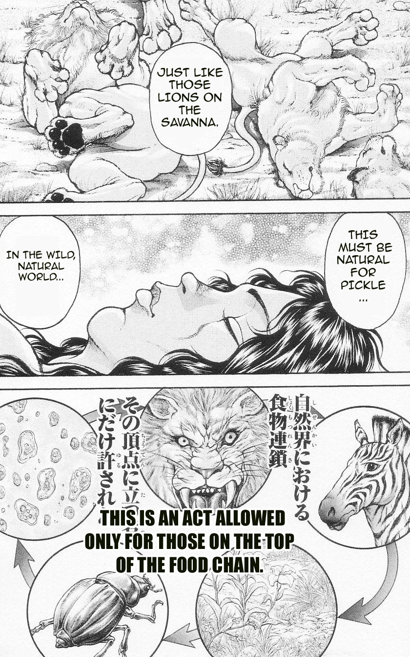 Hanma Baki Chapter 12.93 page 4 - Vol.12 Chapter 93: Wild Power vs Martial Power