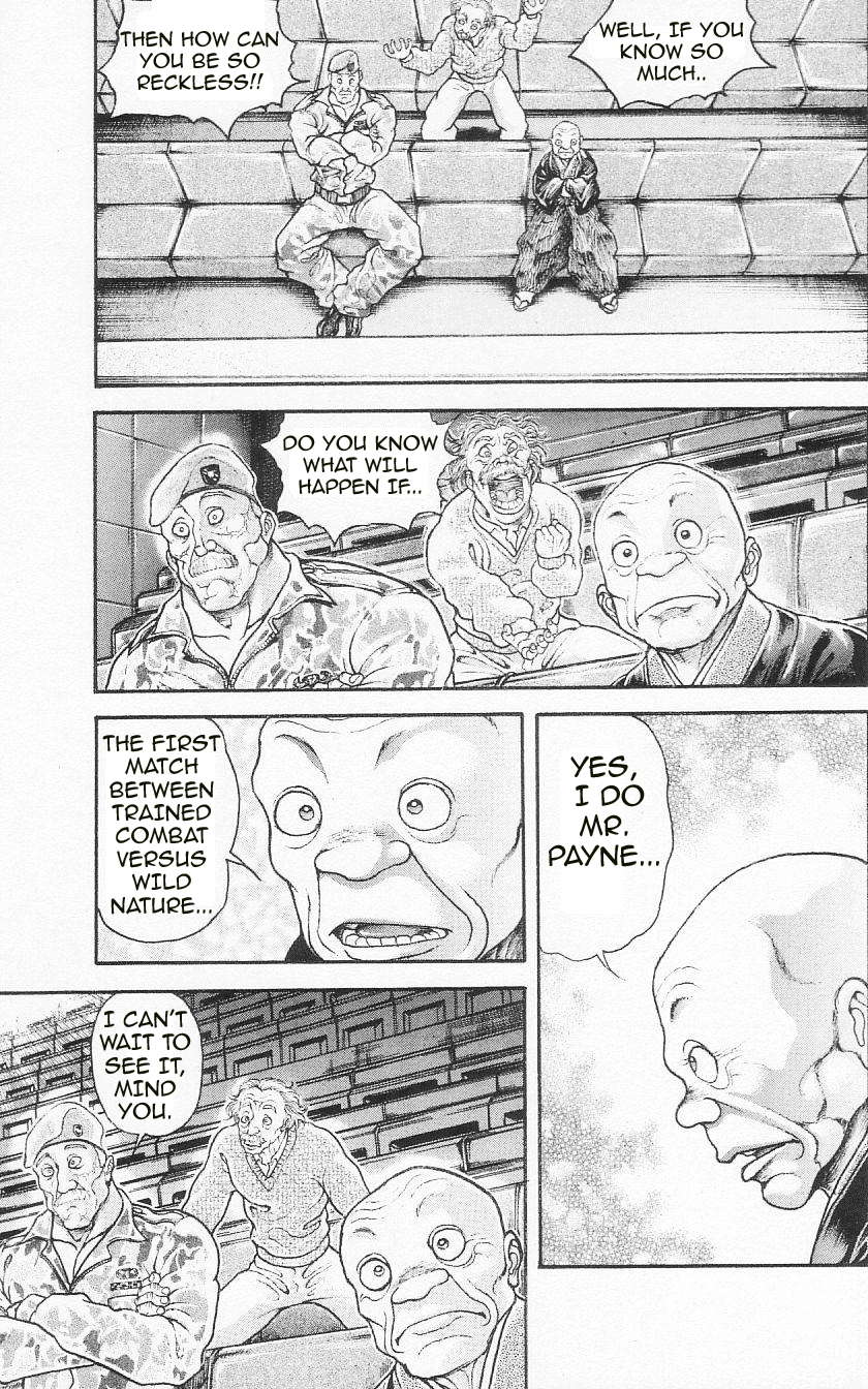 Hanma Baki Chapter 12.93 page 7 - Vol.12 Chapter 93: Wild Power vs Martial Power