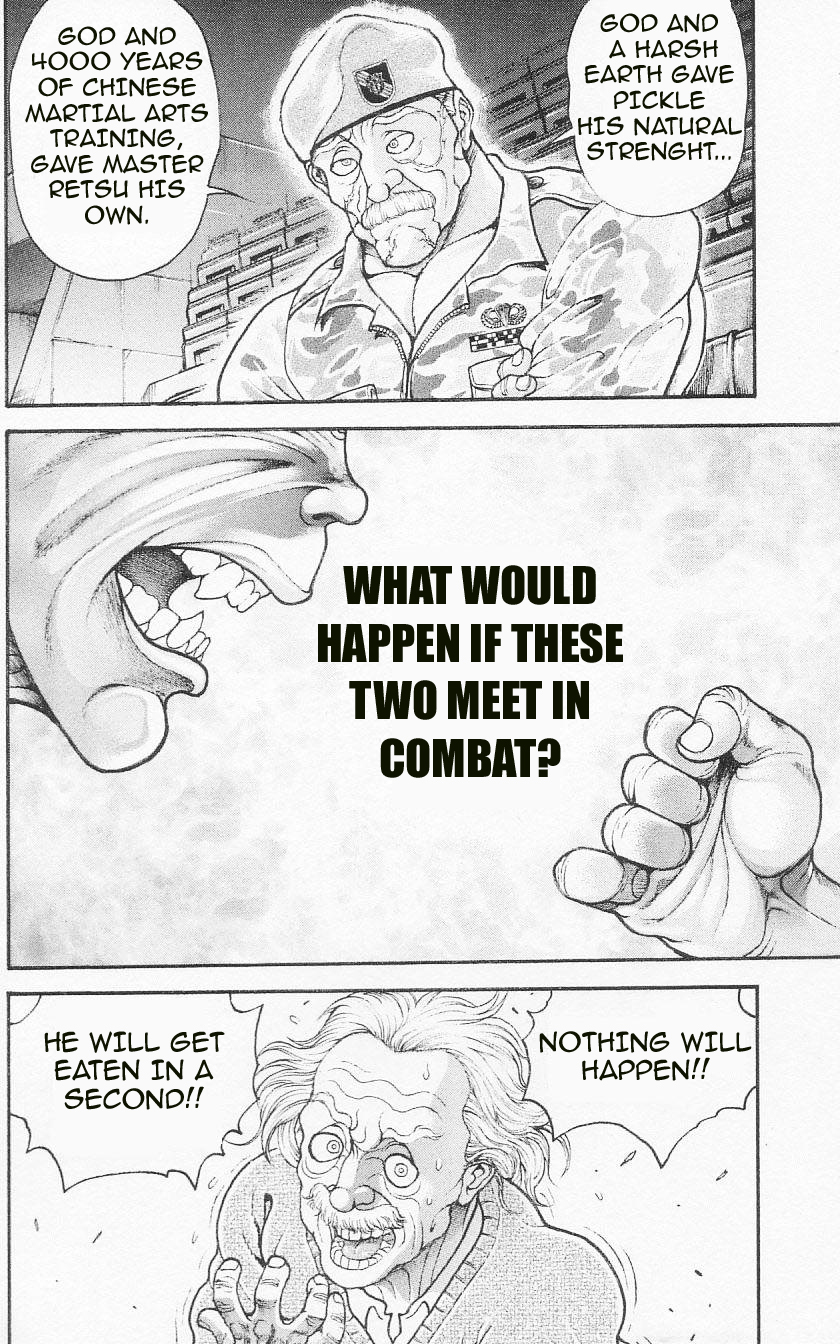 Hanma Baki Chapter 12.93 page 8 - Vol.12 Chapter 93: Wild Power vs Martial Power