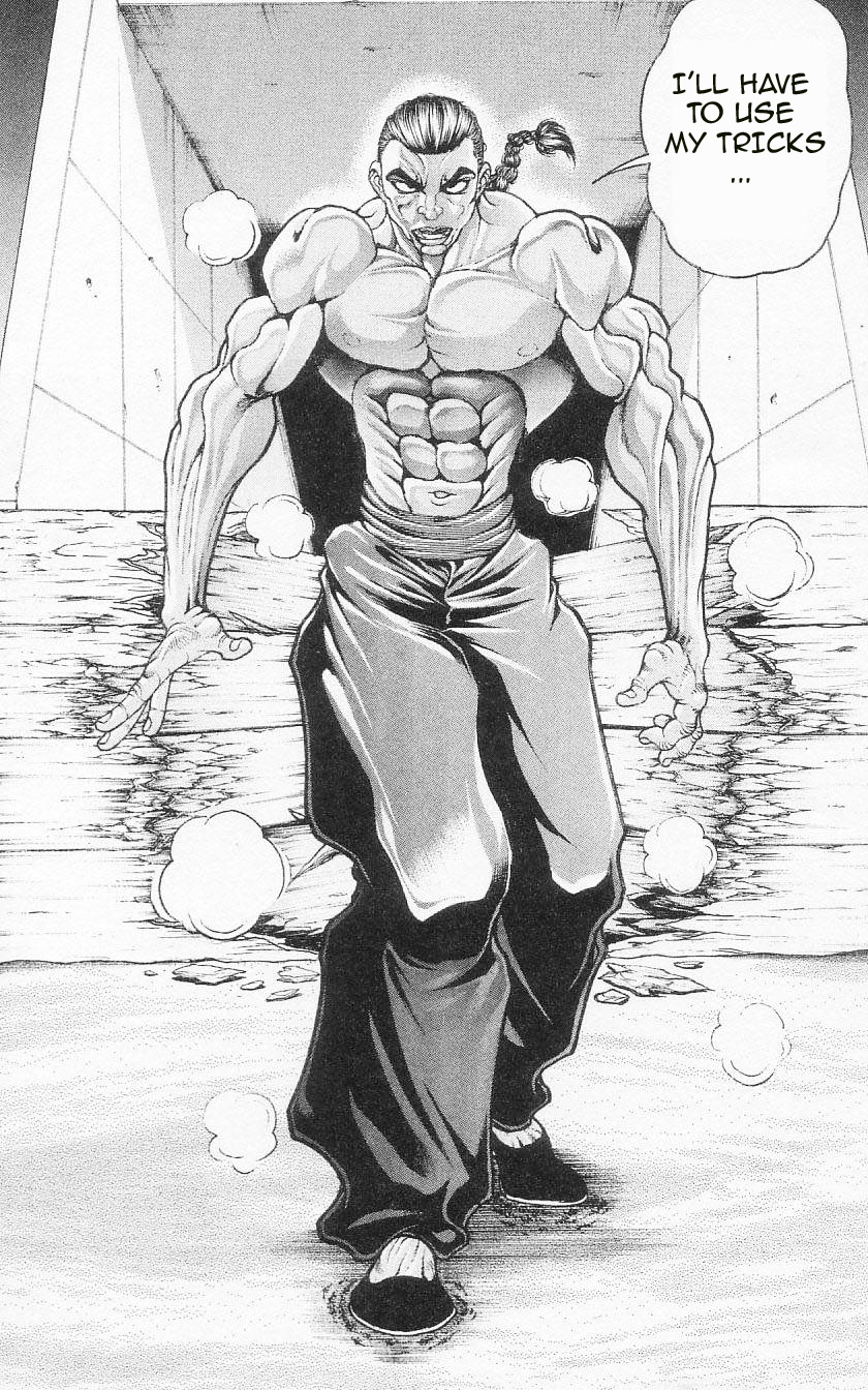 Hanma Baki Chapter 12.94 page 11 - Vol.12 Chapter 94: Dirty Tricks
