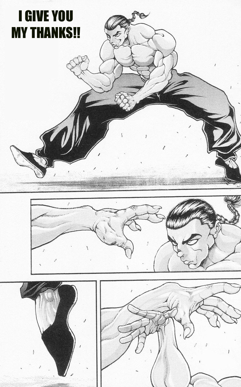 Hanma Baki Chapter 12.95 page 5 - Vol.12 Chapter 95: Gratitude