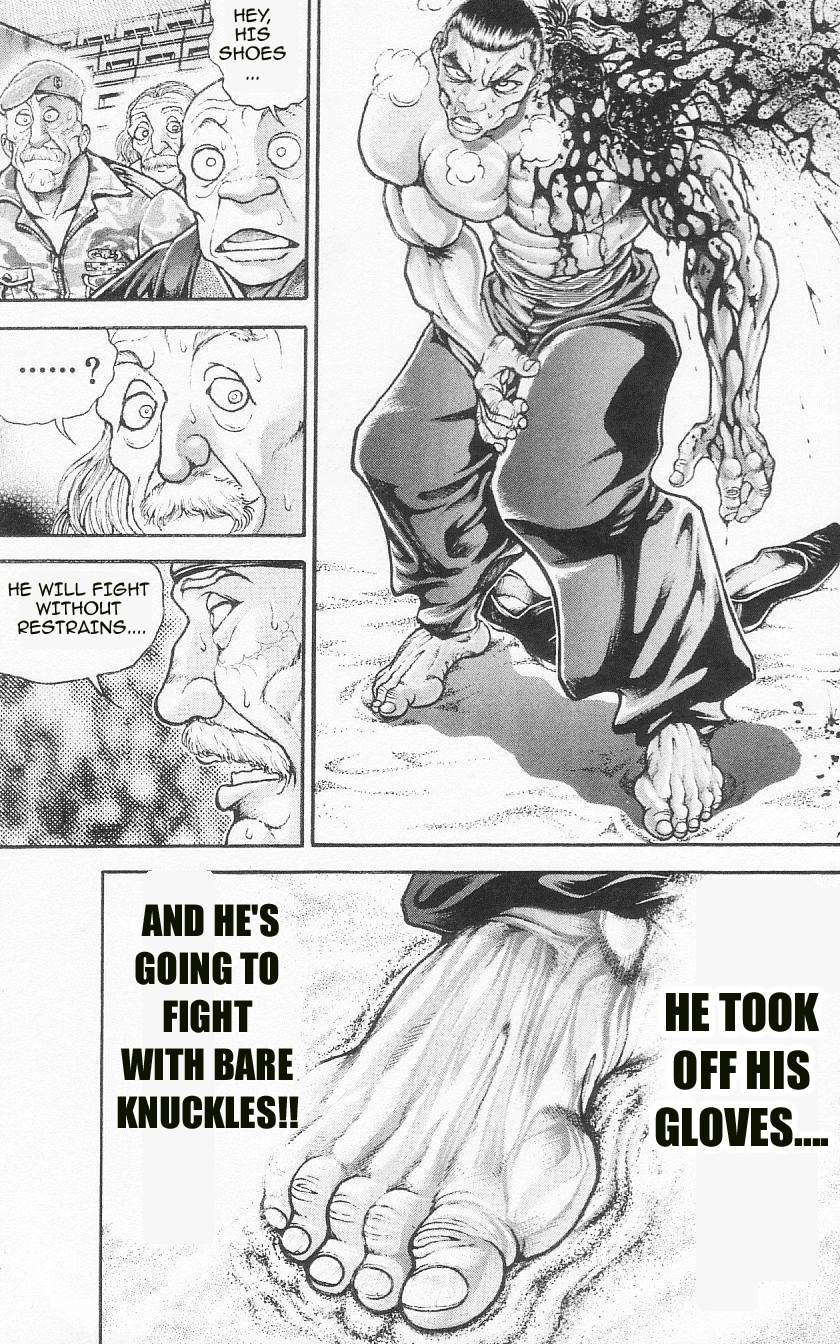 Hanma Baki Chapter 12.96 page 11 - Vol.12 Chapter 96: The Flowing Tears