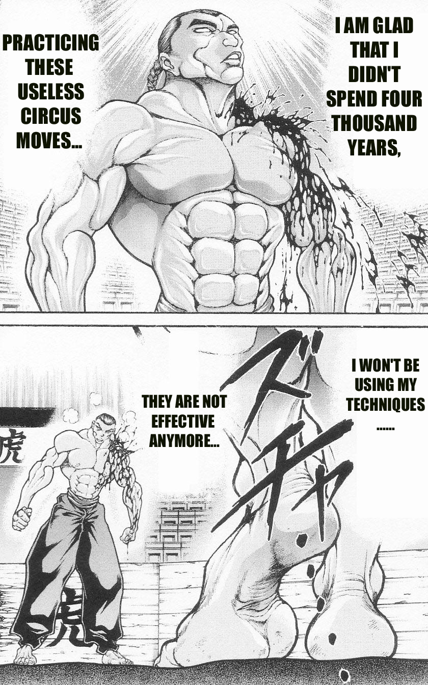 Hanma Baki Chapter 12.96 page 17 - Vol.12 Chapter 96: The Flowing Tears