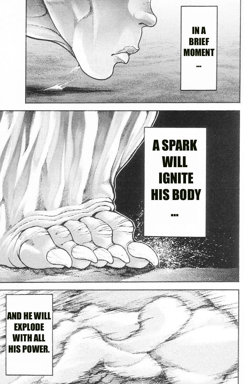 Hanma Baki Vol.13 Chapter 100 page 10 - Vol.13 Chapter 100: Useless