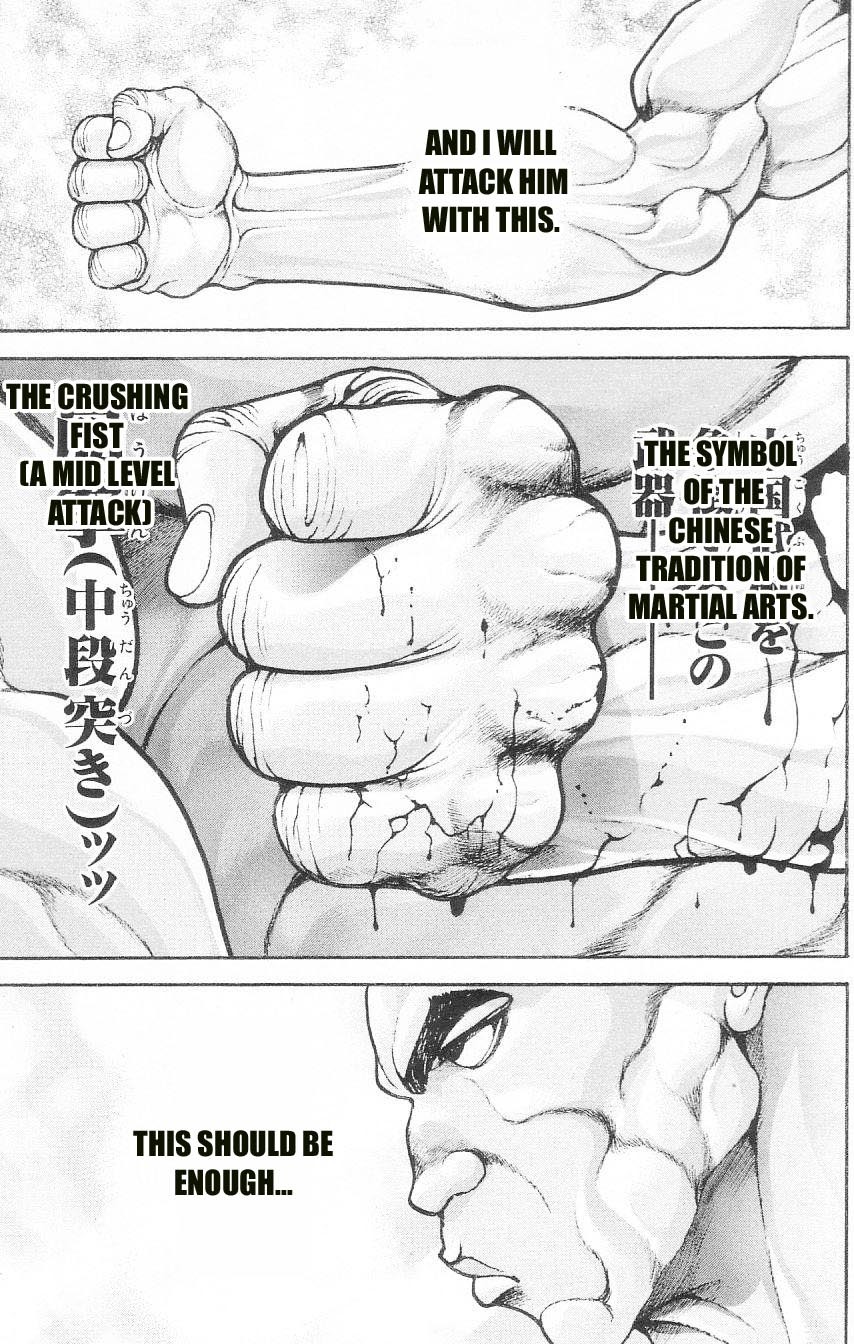 Hanma Baki Vol.13 Chapter 100 page 8 - Vol.13 Chapter 100: Useless