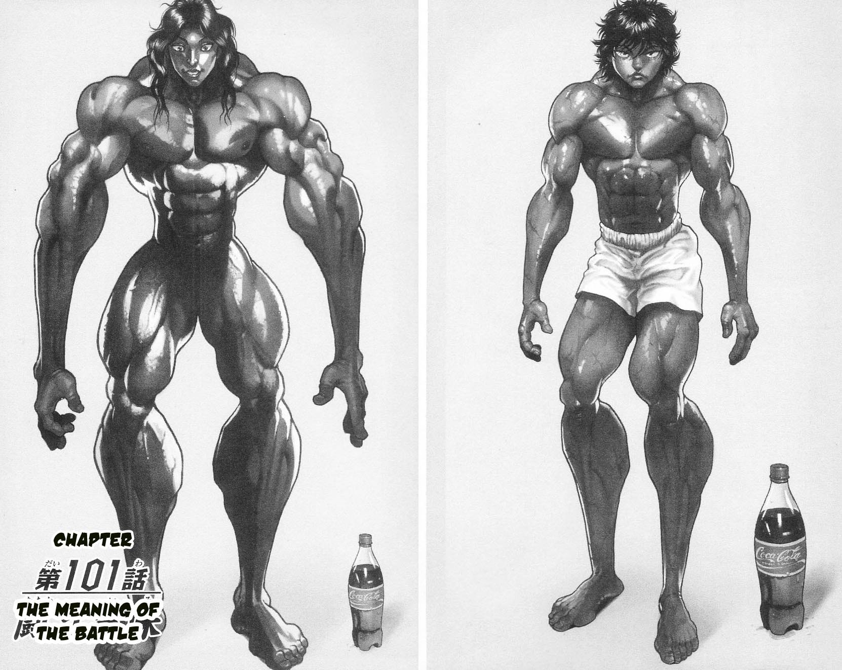 Hanma Baki Chapter 13.101 page 1 - Vol.13 Chapter 101: The Meaning of the Battle
