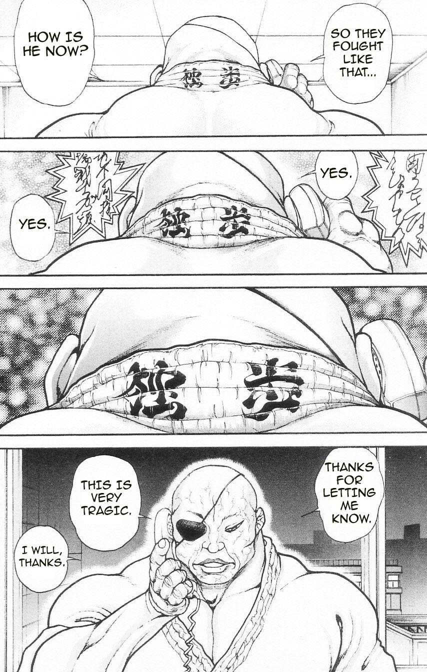 Hanma Baki Chapter 13.103 page 10 - Vol.13 Chapter 103: The News of the Defeat