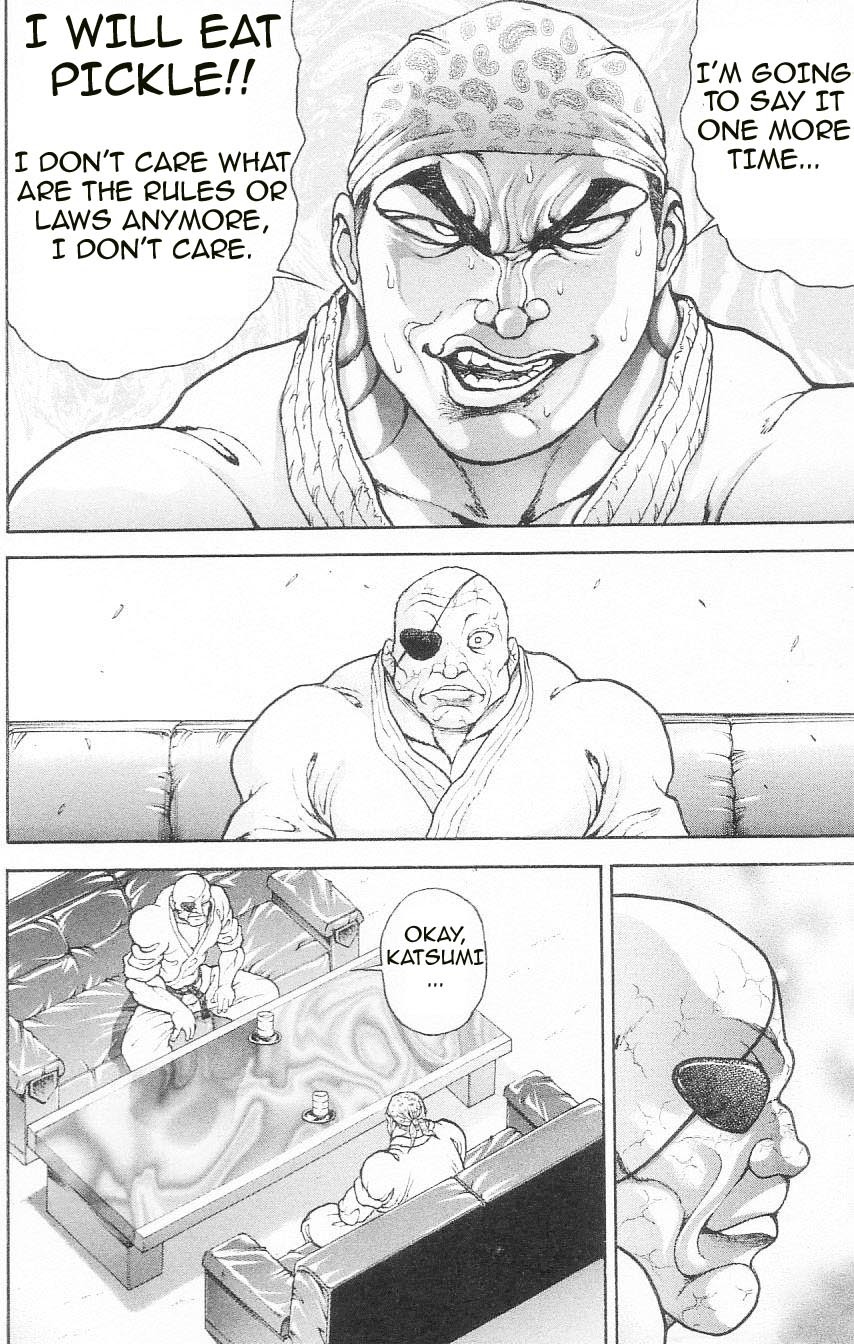 Hanma Baki Chapter 13.103 page 16 - Vol.13 Chapter 103: The News of the Defeat