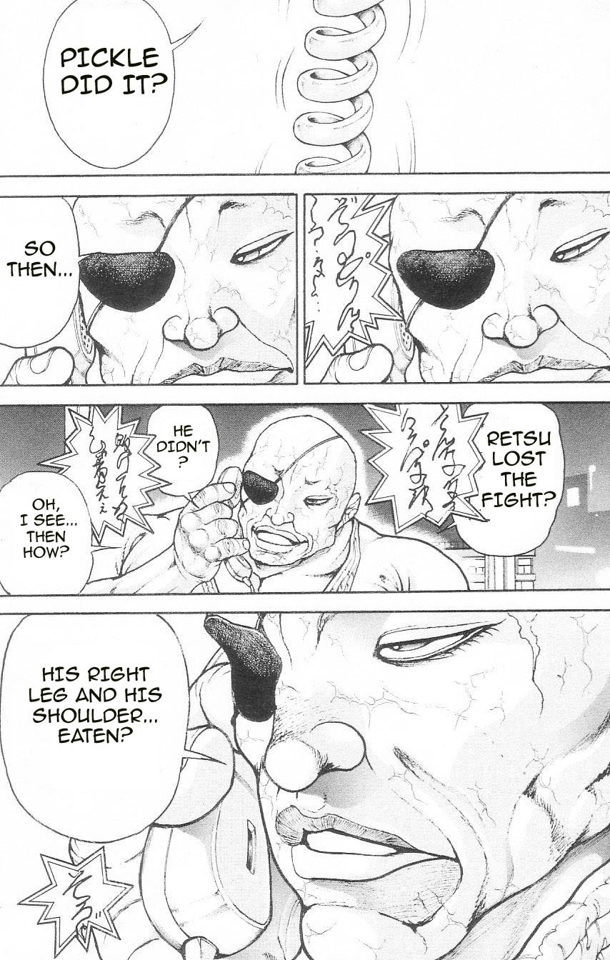 Hanma Baki Chapter 13.103 page 9 - Vol.13 Chapter 103: The News of the Defeat