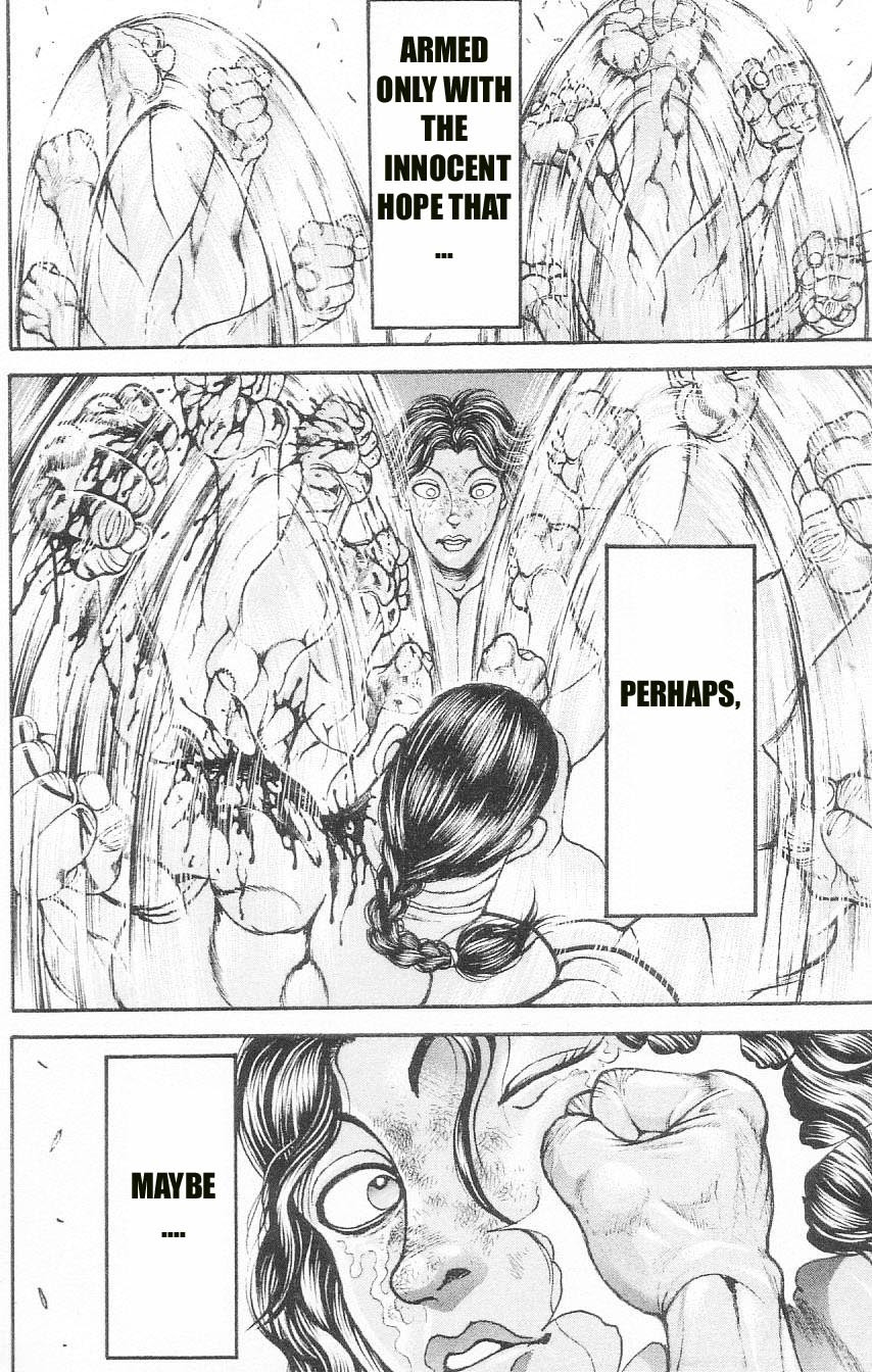 Hanma Baki Chapter 13.97 page 18 - Vol.13 Chapter 97: I Can't Let Go