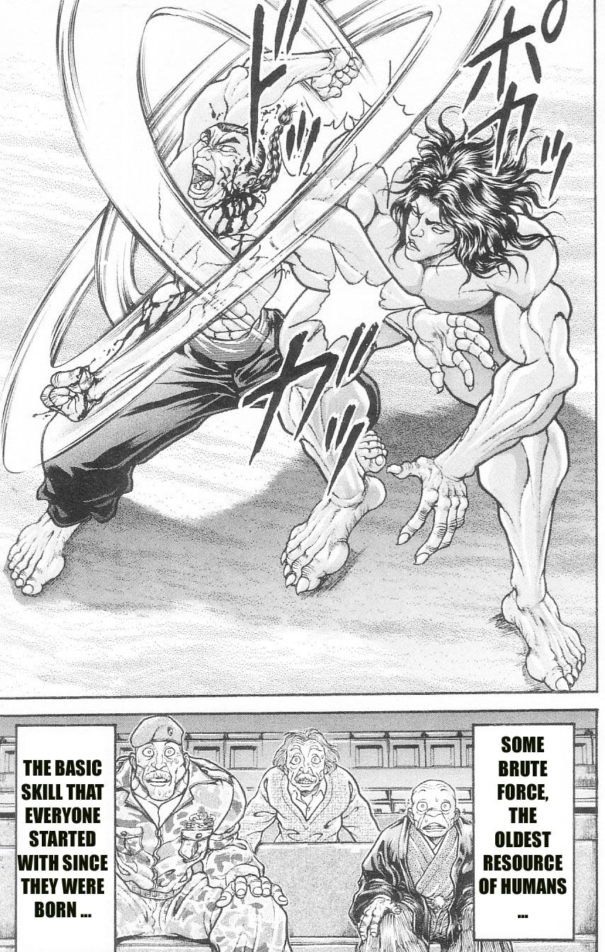 Hanma Baki Chapter 13.97 page 19 - Vol.13 Chapter 97: I Can't Let Go