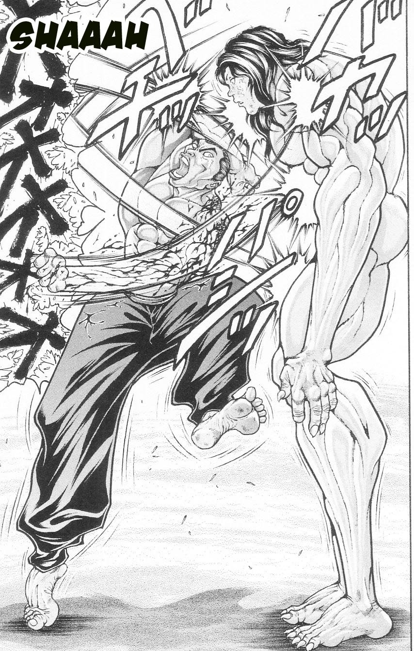Hanma Baki Chapter 13.97 page 21 - Vol.13 Chapter 97: I Can't Let Go