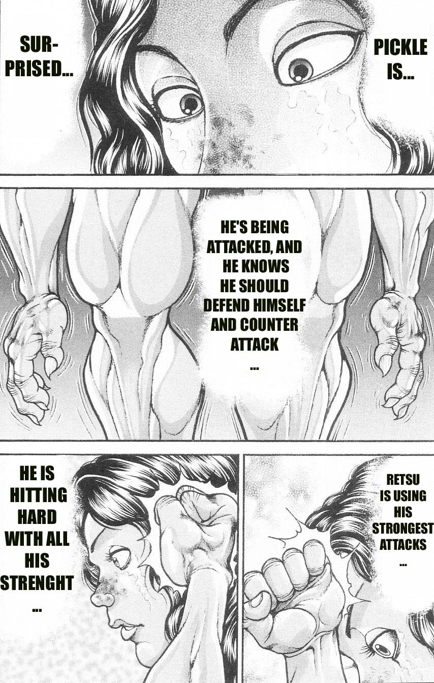 Hanma Baki Chapter 13.97 page 22 - Vol.13 Chapter 97: I Can't Let Go