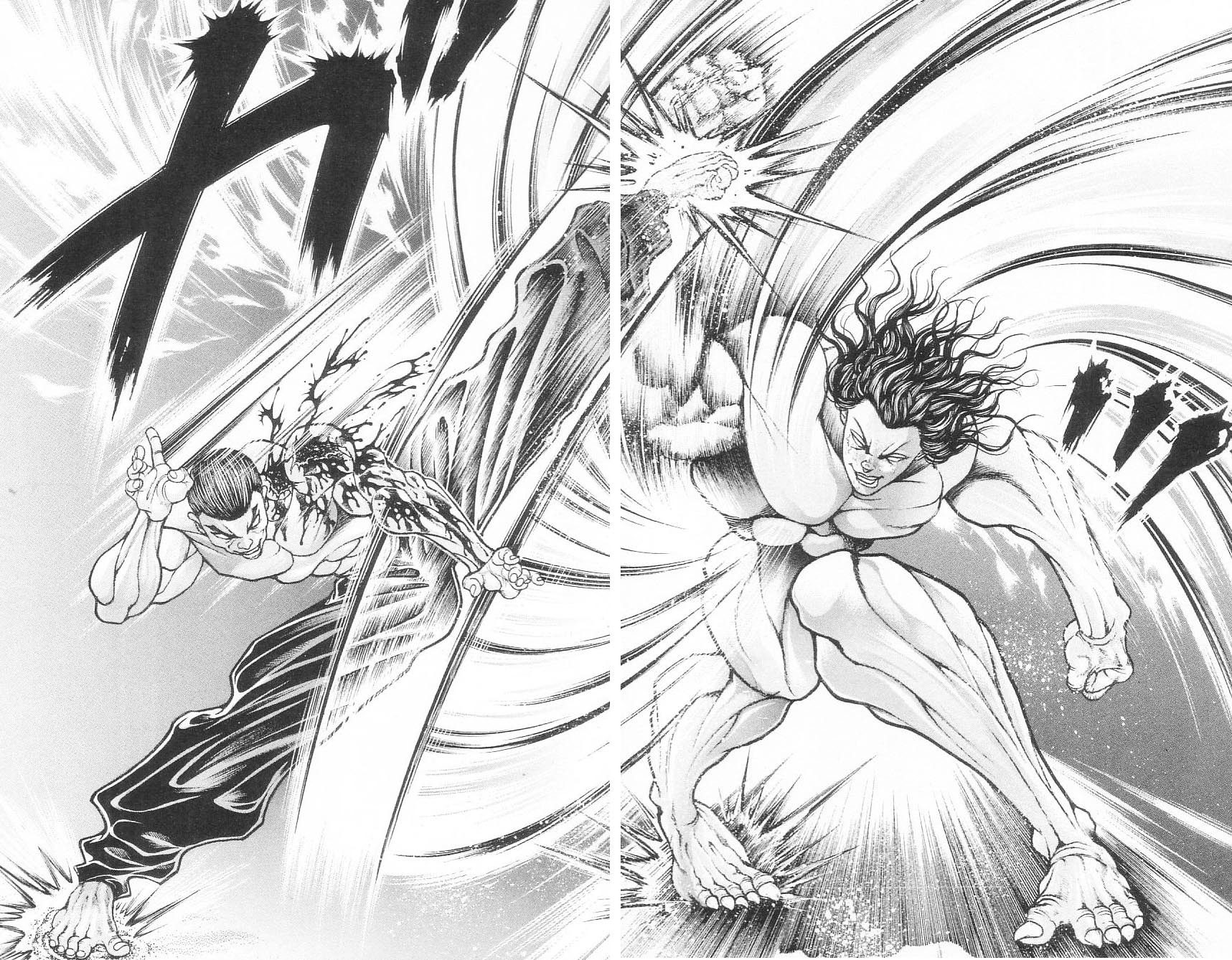 Hanma Baki Chapter 13.97 page 24 - Vol.13 Chapter 97: I Can't Let Go