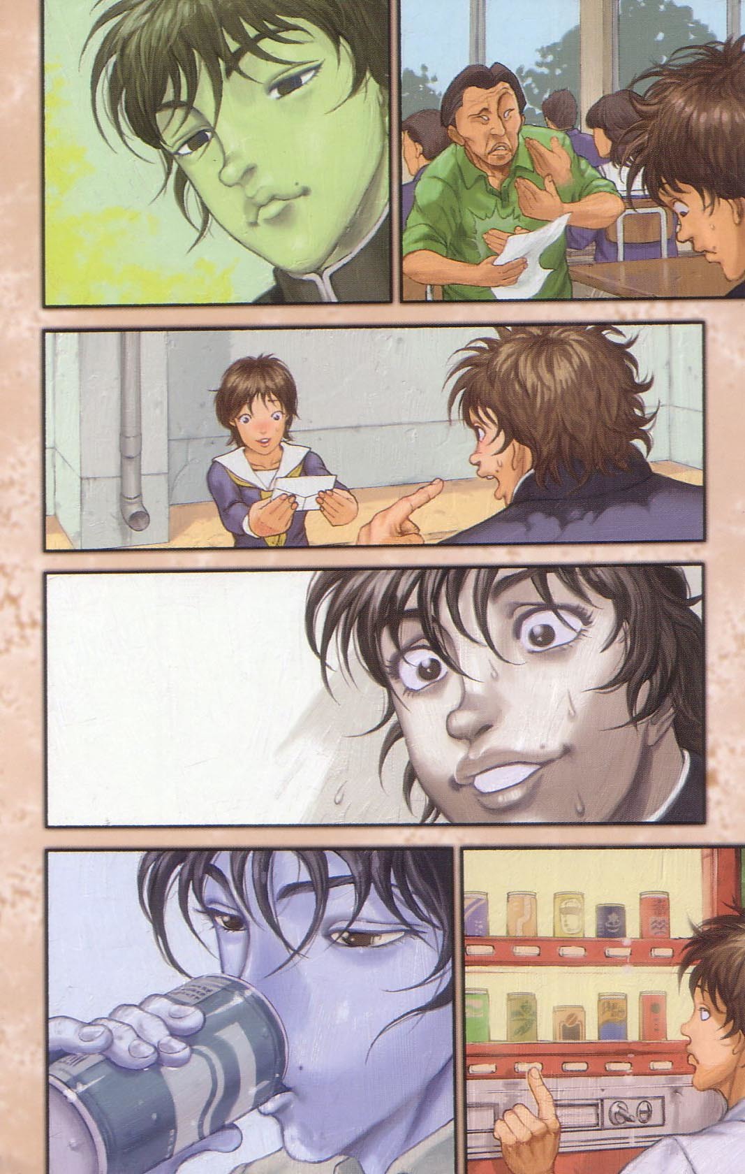 Hanma Baki Chapter 13.97 page 6 - Vol.13 Chapter 97: I Can't Let Go
