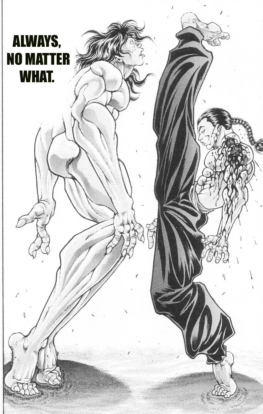 Hanma Baki Chapter 13.98 page 15 - Vol.13 Chapter 98: A Warrior's Spirit