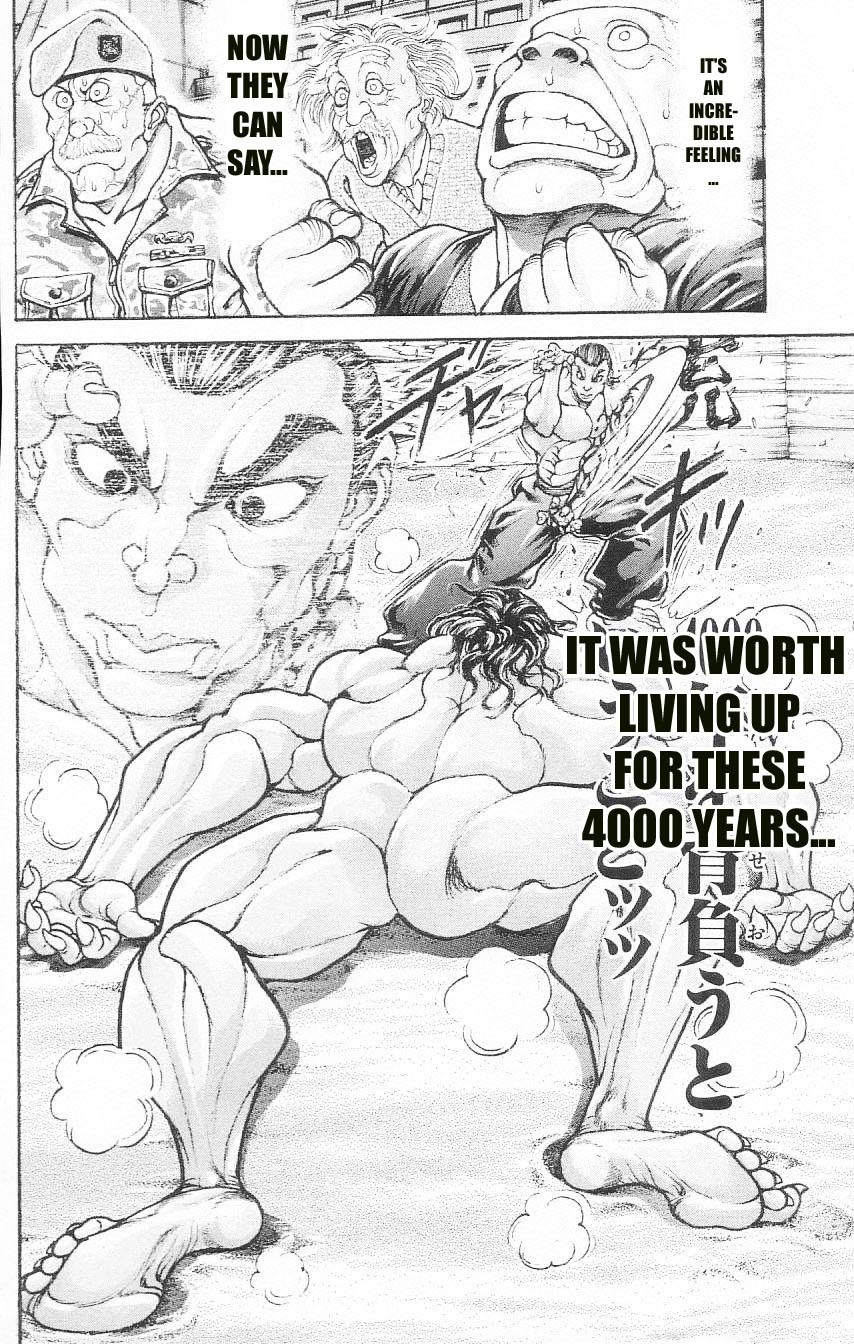 Hanma Baki Chapter 13.98 page 18 - Vol.13 Chapter 98: A Warrior's Spirit