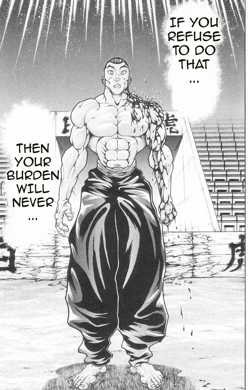 Hanma Baki Chapter 13.98 page 6 - Vol.13 Chapter 98: A Warrior's Spirit
