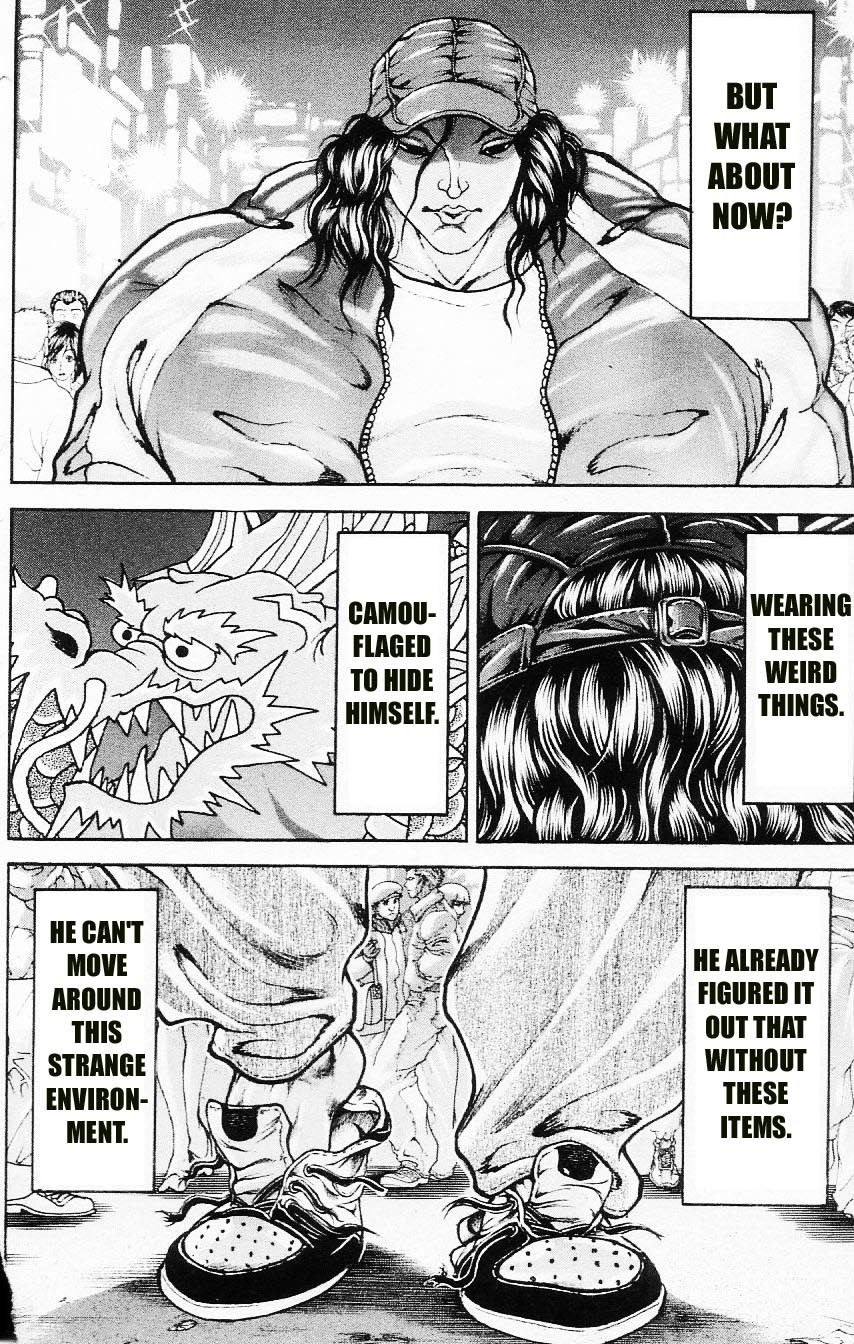 Hanma Baki Chapter 14.105 page 13 - Vol.14 Chapter 105: On the Prowl