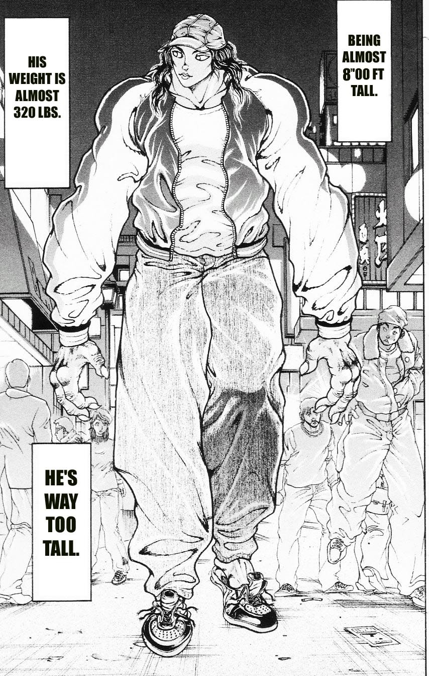 Hanma Baki Chapter 14.105 page 14 - Vol.14 Chapter 105: On the Prowl
