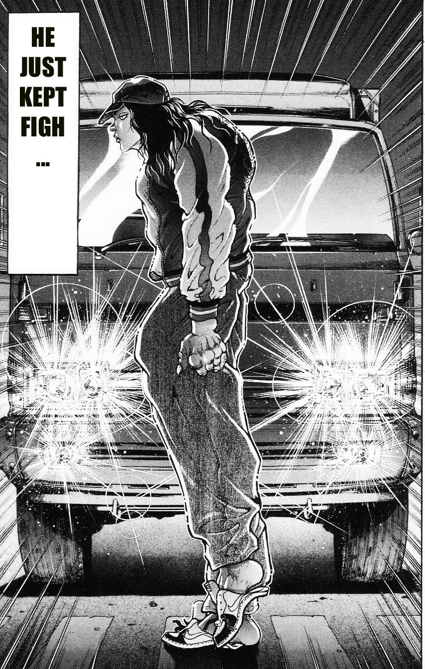 Hanma Baki Chapter 14.105 page 18 - Vol.14 Chapter 105: On the Prowl