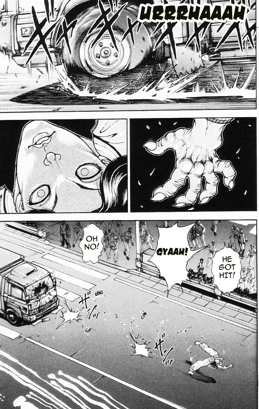 Hanma Baki Chapter 14.105 page 20 - Vol.14 Chapter 105: On the Prowl
