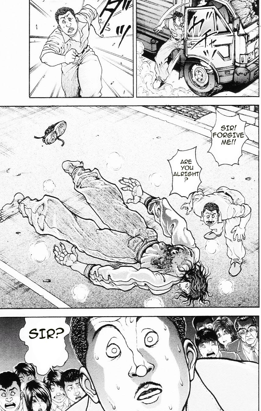 Hanma Baki Chapter 14.105 page 22 - Vol.14 Chapter 105: On the Prowl