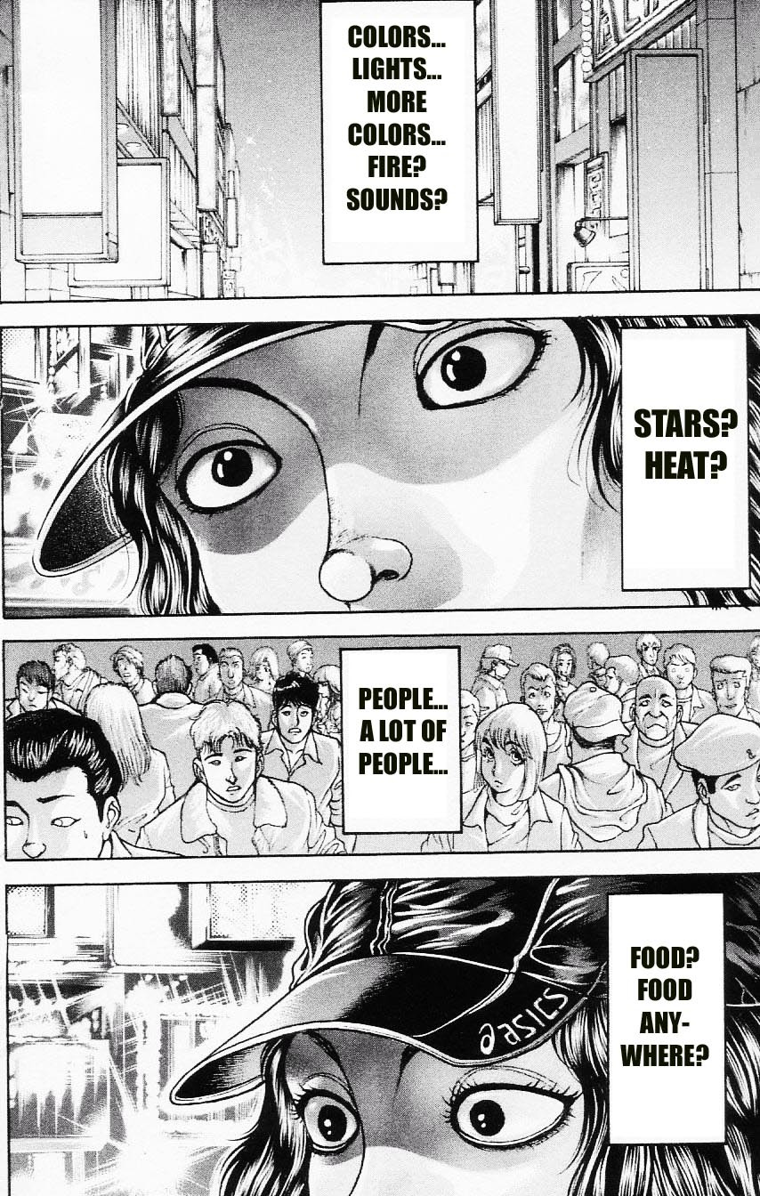 Hanma Baki Chapter 14.105 page 7 - Vol.14 Chapter 105: On the Prowl