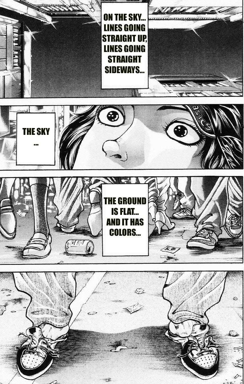 Hanma Baki Chapter 14.105 page 8 - Vol.14 Chapter 105: On the Prowl