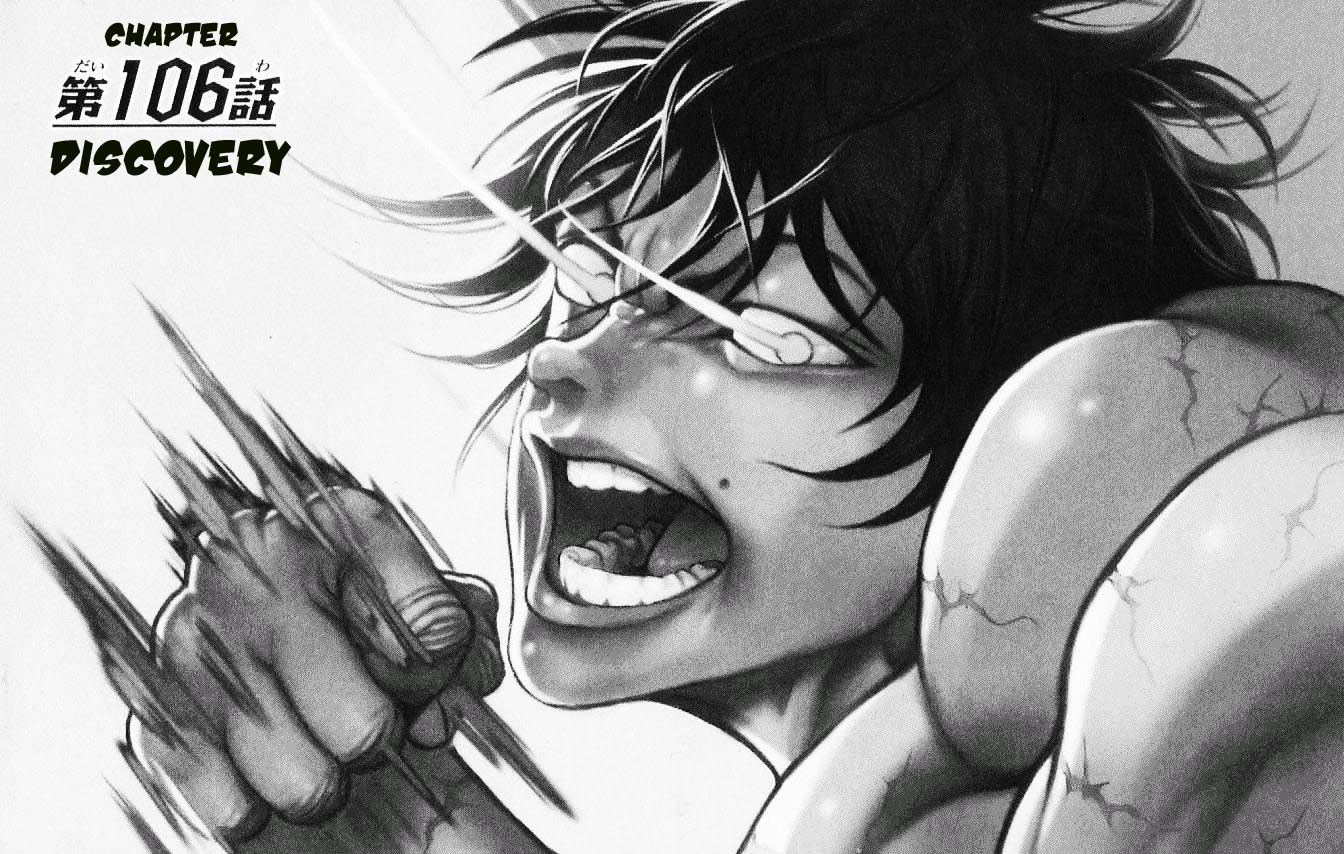 Hanma Baki Chapter 14.106 page 1 - Vol.14 Chapter 106: Discovery
