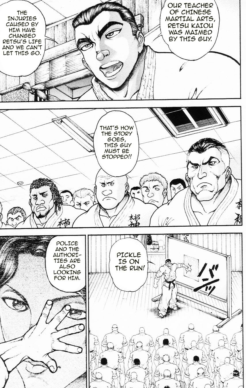 Hanma Baki Chapter 14.107 page 15 - Vol.14 Chapter 107: Extending His Power