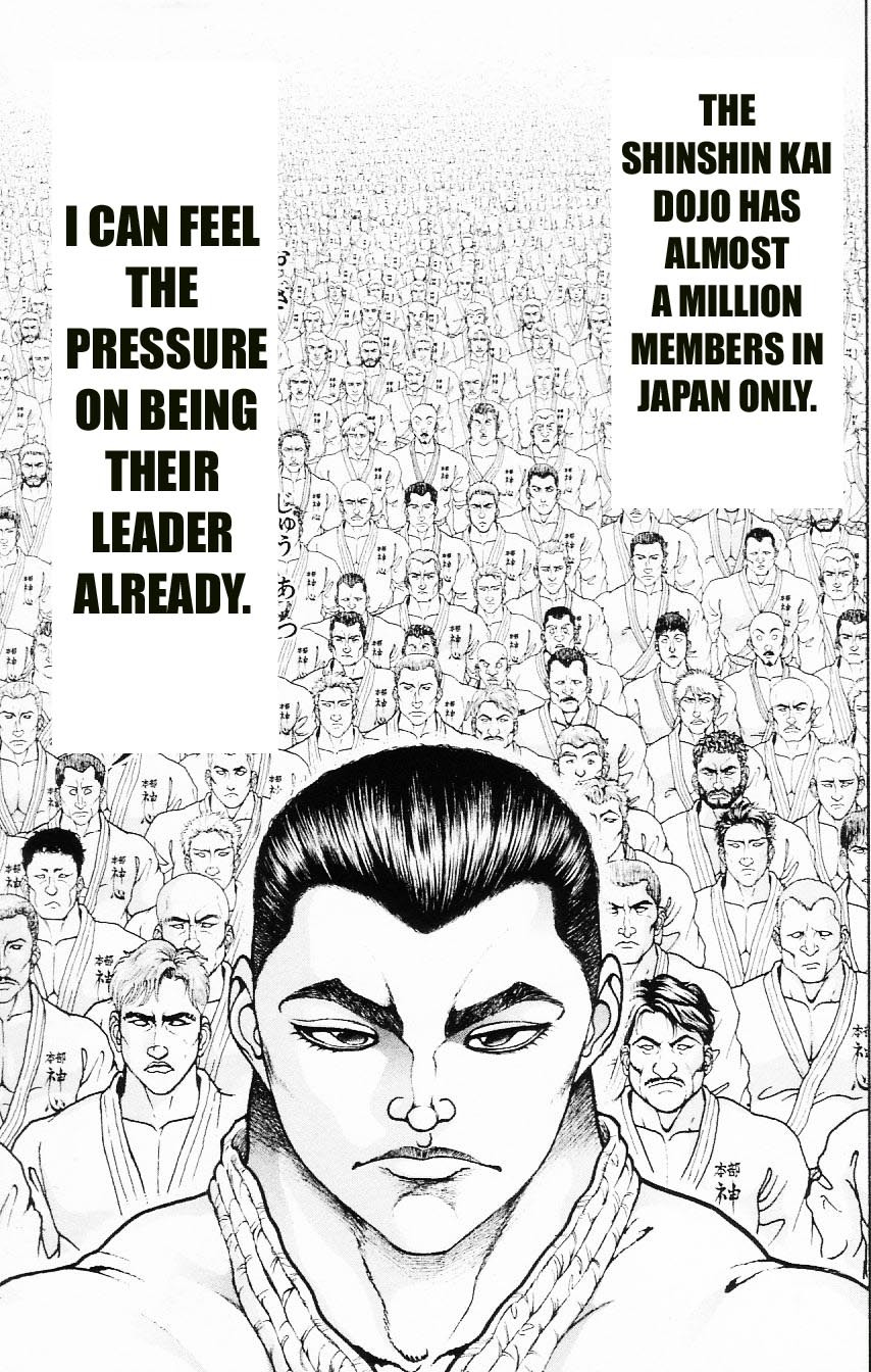 Hanma Baki Chapter 14.107 page 19 - Vol.14 Chapter 107: Extending His Power