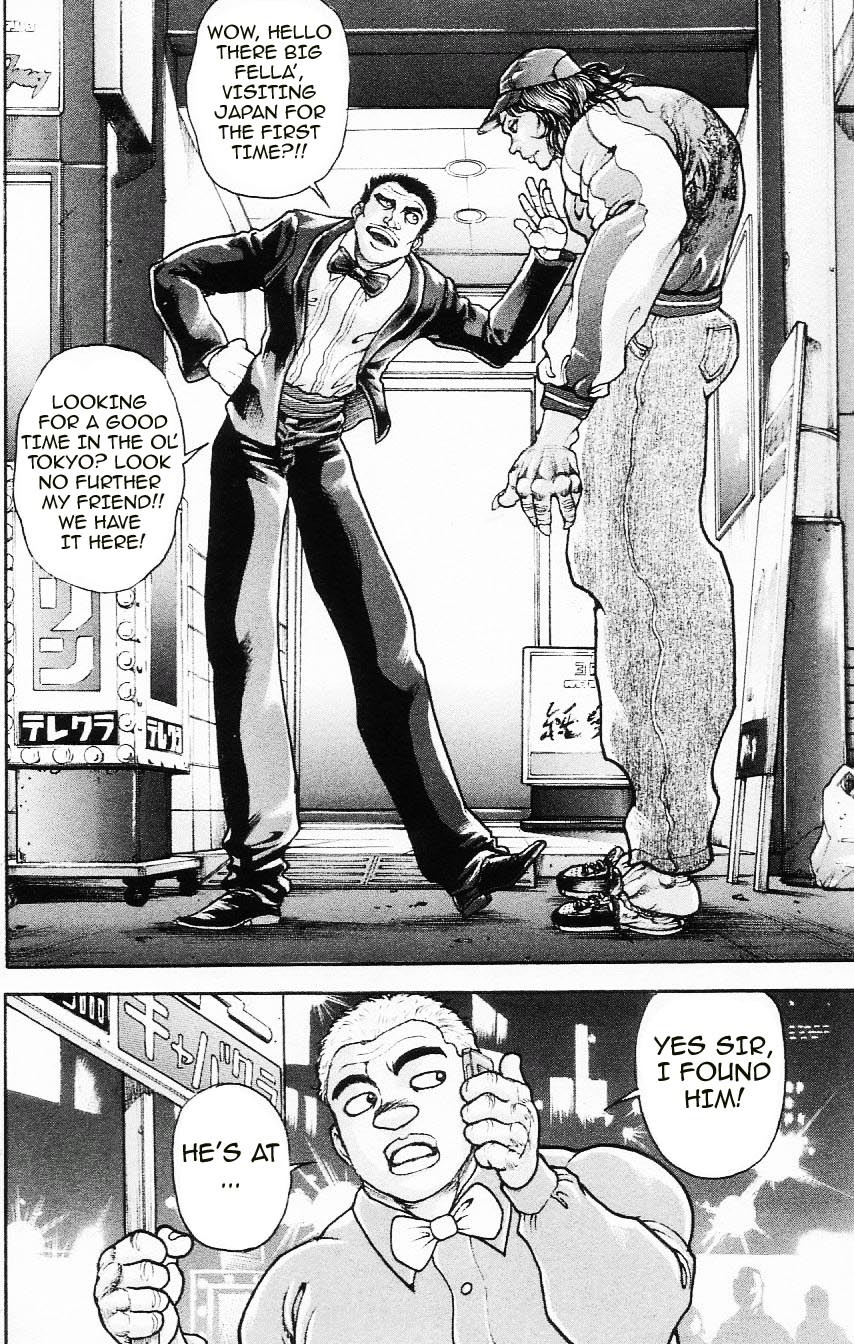 Hanma Baki Chapter 14.107 page 20 - Vol.14 Chapter 107: Extending His Power