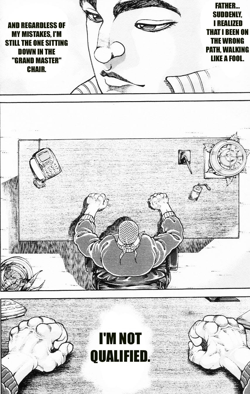 Hanma Baki Chapter 14.107 page 8 - Vol.14 Chapter 107: Extending His Power