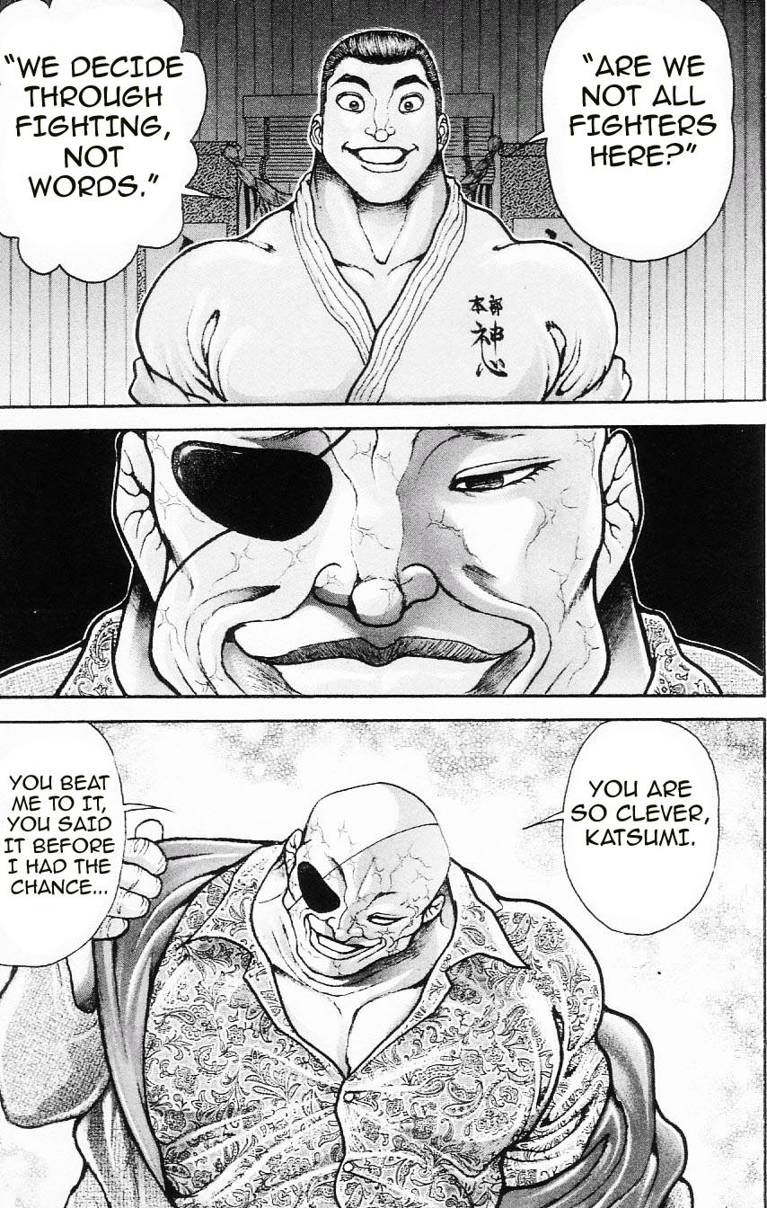 Hanma Baki Vol.14 Chapter 108 page 15 - Vol.14 Chapter 108: Looking for a Strong Father