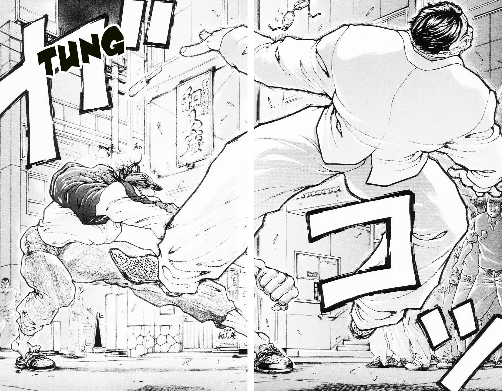Hanma Baki Chapter 14.109 page 18 - Vol.14 Chapter 109: Two Strange Fellows