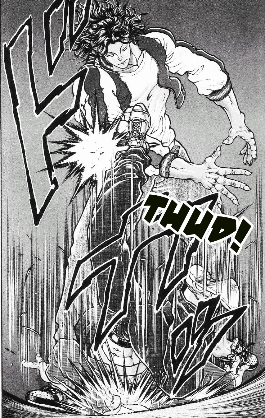 Hanma Baki Chapter 14.110 page 12 - Vol.14 Chapter 110: Stopping Traffic