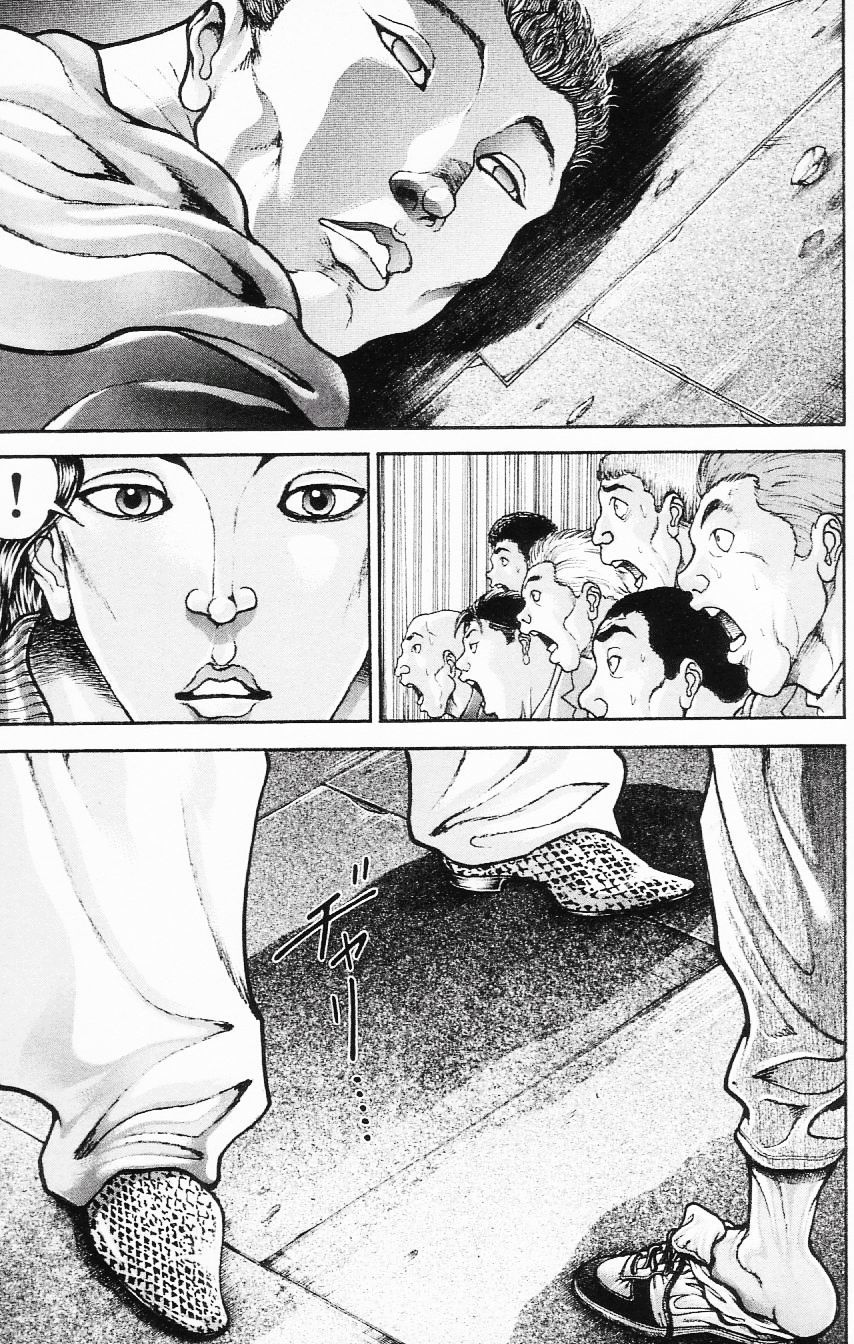 Hanma Baki Chapter 14.110 page 13 - Vol.14 Chapter 110: Stopping Traffic