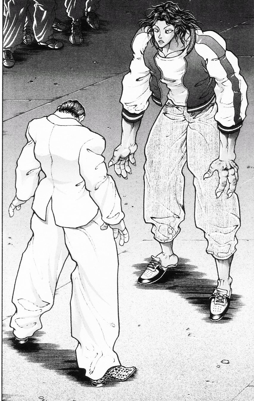 Hanma Baki Chapter 14.110 page 14 - Vol.14 Chapter 110: Stopping Traffic