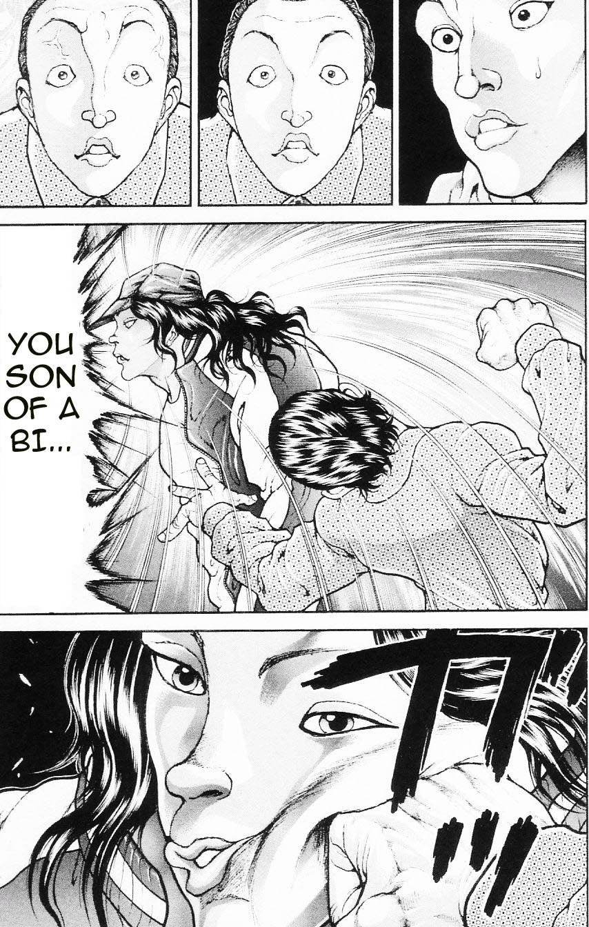 Hanma Baki Chapter 14.110 page 3 - Vol.14 Chapter 110: Stopping Traffic