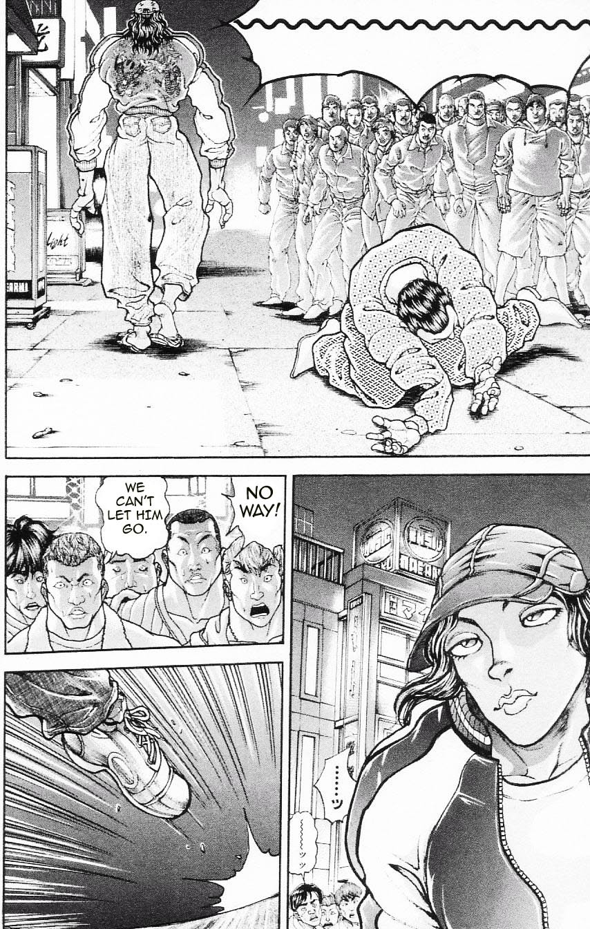 Hanma Baki Chapter 14.110 page 6 - Vol.14 Chapter 110: Stopping Traffic