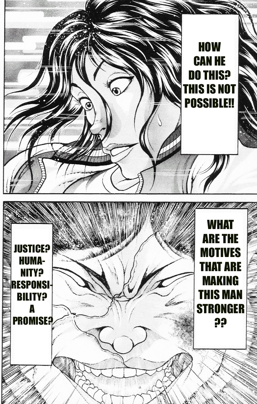 Hanma Baki Chapter 14.111 page 11 - Vol.14 Chapter 111: Spiritual Strength