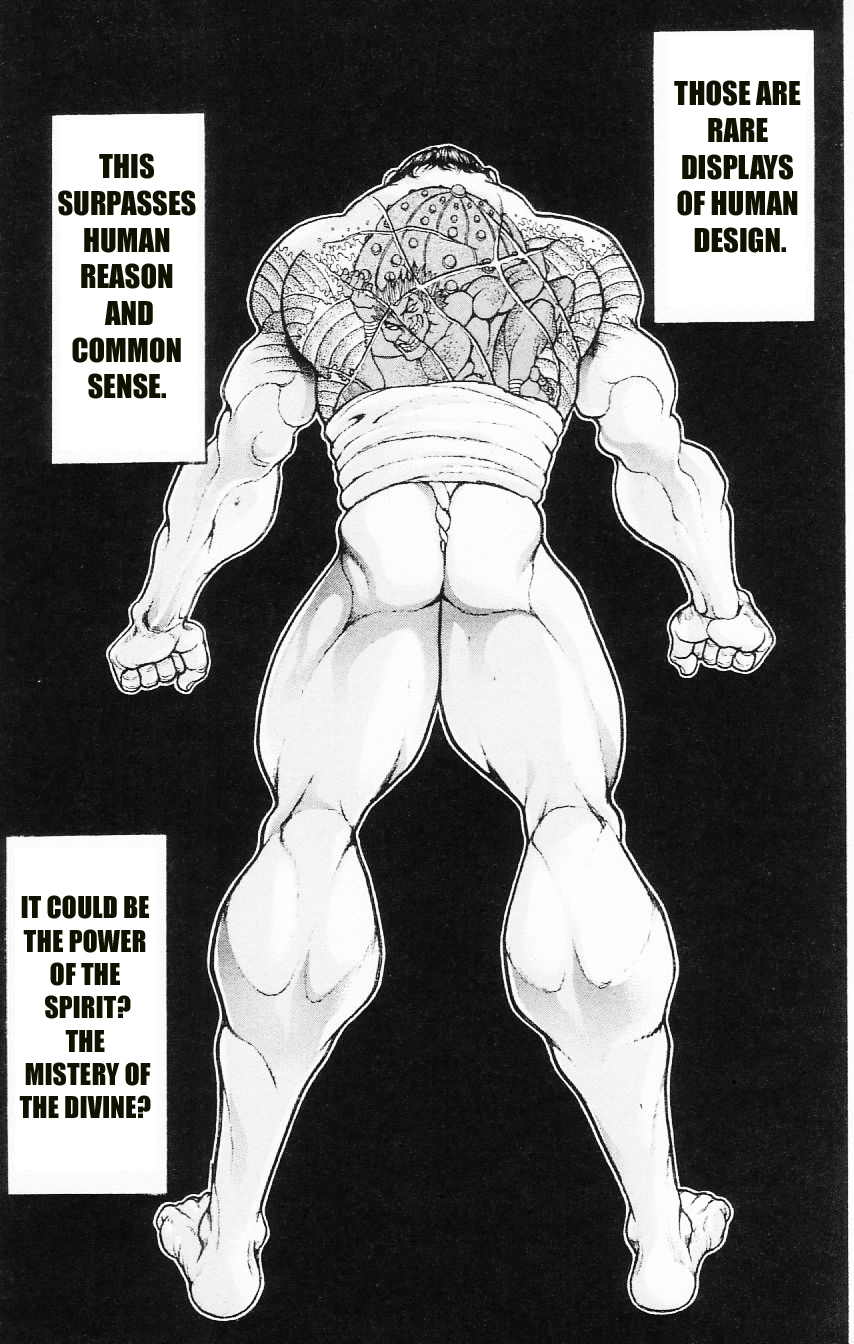 Hanma Baki Chapter 14.111 page 12 - Vol.14 Chapter 111: Spiritual Strength