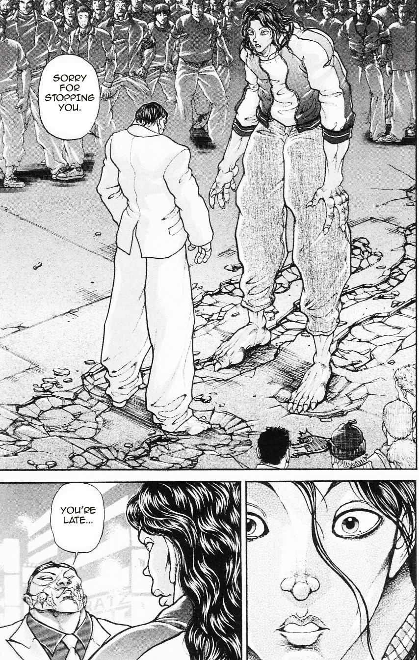 Hanma Baki Chapter 14.111 page 16 - Vol.14 Chapter 111: Spiritual Strength